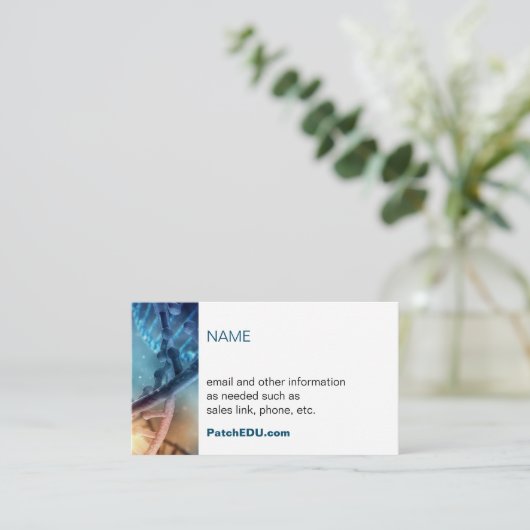 Carte de visite (Debout devant)