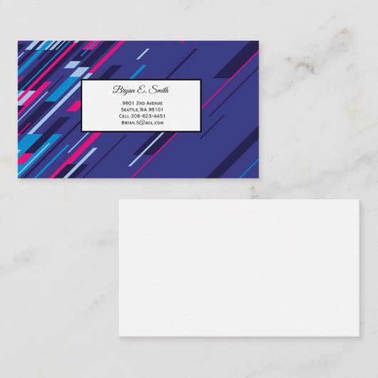 Carte de visite (Devant / Derrière)