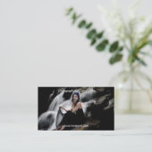 Carte de visite (Debout devant)