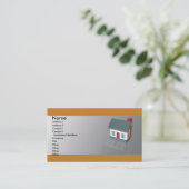 Carte de visite (Debout devant)