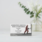 Carte de visite (Debout devant)