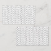 Carte de visite (Devant / Derrière)