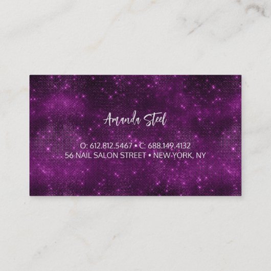 Carte de visite (Dos)