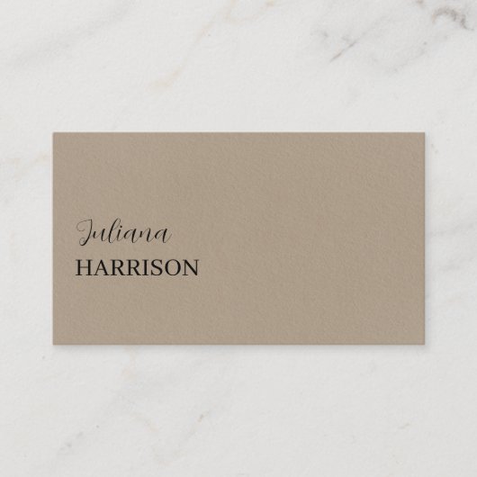 Carte de visite (Devant)