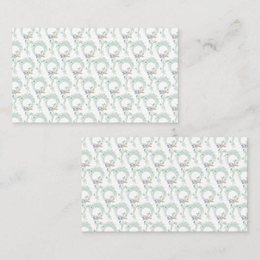 Carte de visite (Devant / Derrière)