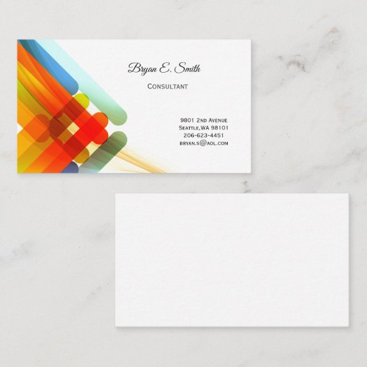 Carte de visite (Devant / Derrière)