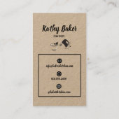 carte de visite (Dos)