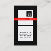 carte de visite (Dos)