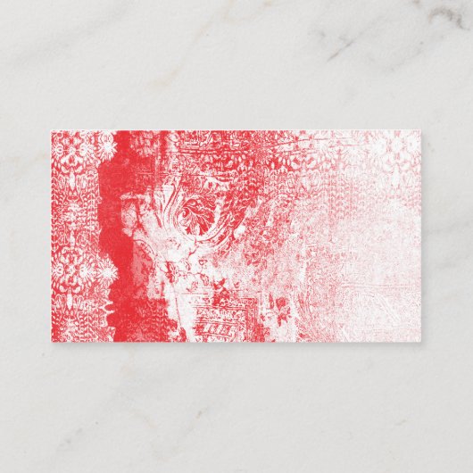 Carte de visite (Dos)