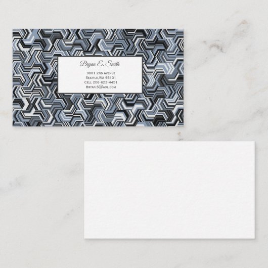 Carte de visite (Devant / Derrière)