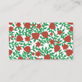 Carte de visite (Dos)