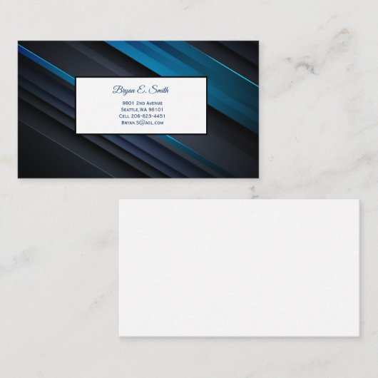 Carte de visite (Devant / Derrière)