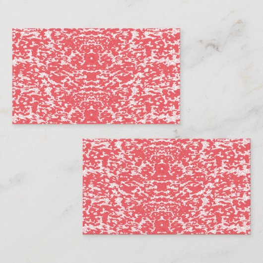 Carte de visite (Devant / Derrière)