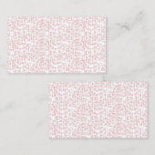 Carte de visite (Devant / Derrière)