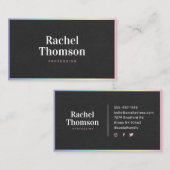 Carte de visite (Devant / Derrière)