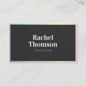 Carte de visite  (Devant)