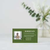 Carte de visite (Debout devant)