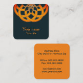 carte de visite (Devant / Derrière)