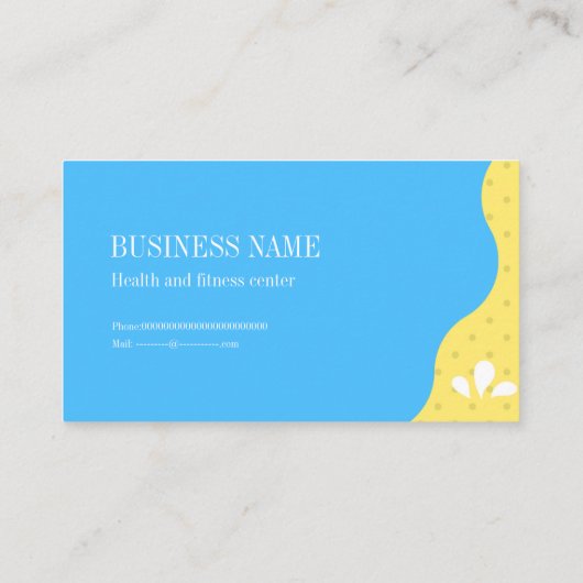 Carte de visite (Dos)