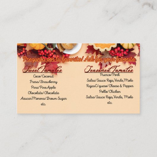 Carte de visite (Dos)