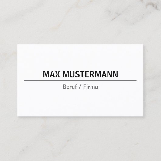 Carte de visite (Devant)