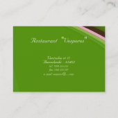 carte de visite (Dos)