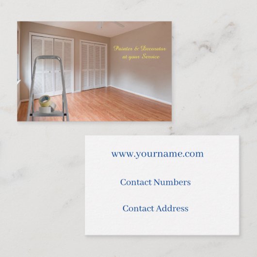 Carte de visite (Devant / Derrière)