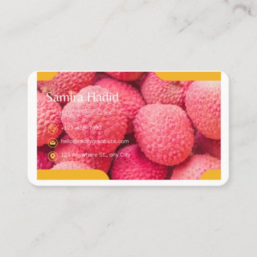 Carte de visite. (Devant)