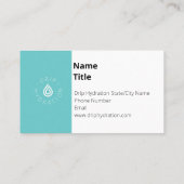 Carte de visite (Dos)