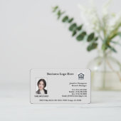 Carte de visite (Debout devant)