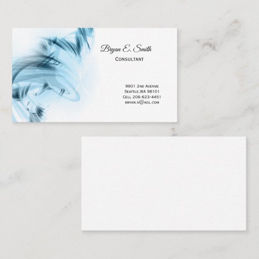 Carte de visite (Devant / Derrière)