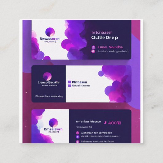 carte de visite (Dos)