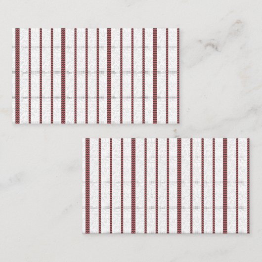 Carte de visite (Devant / Derrière)