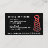 Carte de visite (Dos)