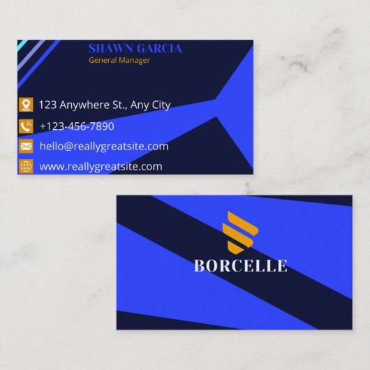 Carte de visite (Devant / Derrière)