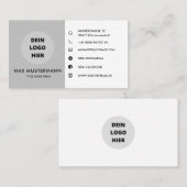 Carte de visite (Devant / Derrière)