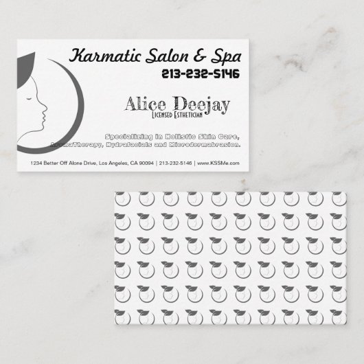 Carte de visite (Devant / Derrière)