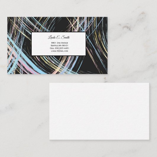 Carte de visite (Devant / Derrière)