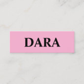 Carte de visite (Devant)