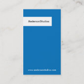 Carte de visite (Dos)