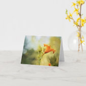 Carte de visite (Fleur jaune)