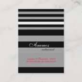 carte de visite (Dos)