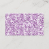 Carte de visite (Dos)