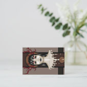 Carte de visite (Debout devant)