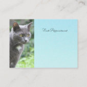 Carte de visite (Dos)