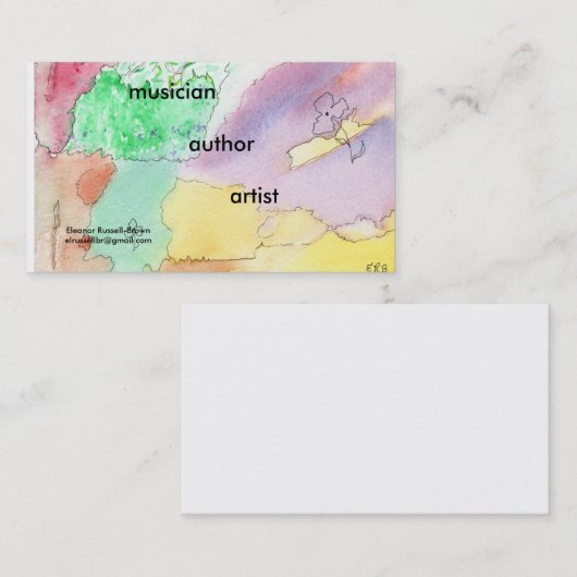 Carte de visite (Devant / Derrière)