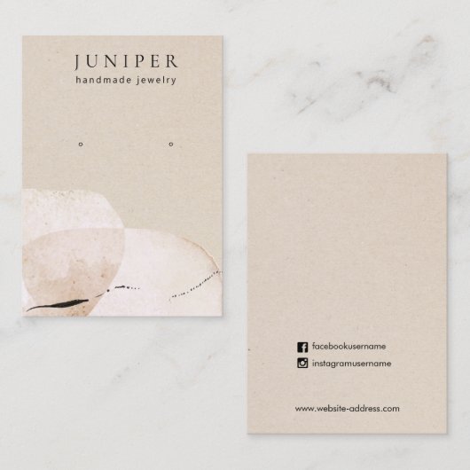 Carte de visite (Devant / Derrière)