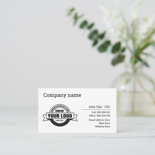 carte de visite (Debout devant)