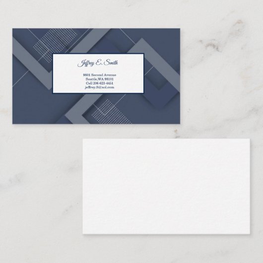 Carte de visite (Devant / Derrière)