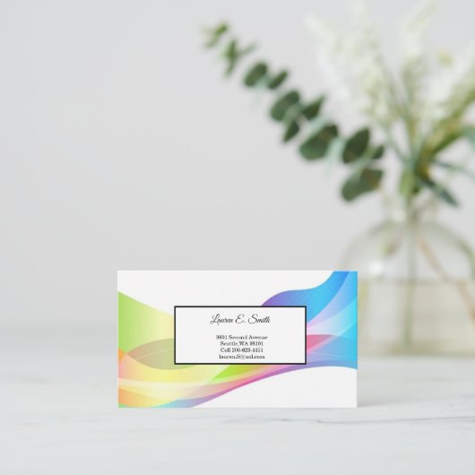 Carte de visite (Debout devant)